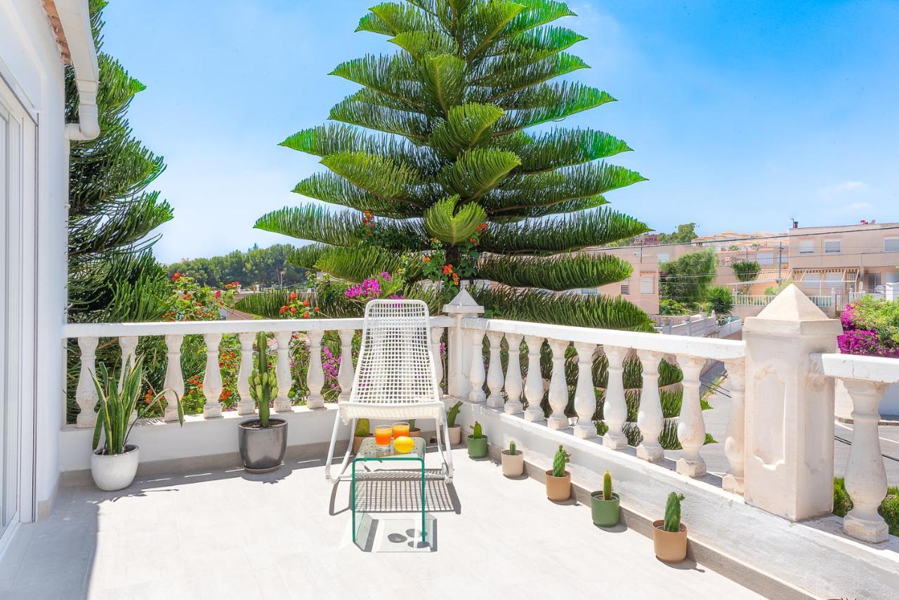 Bungalow Blue Dream 3 - Sea Views, Terrace And Pool Gran Alacant Eksteriør bilde