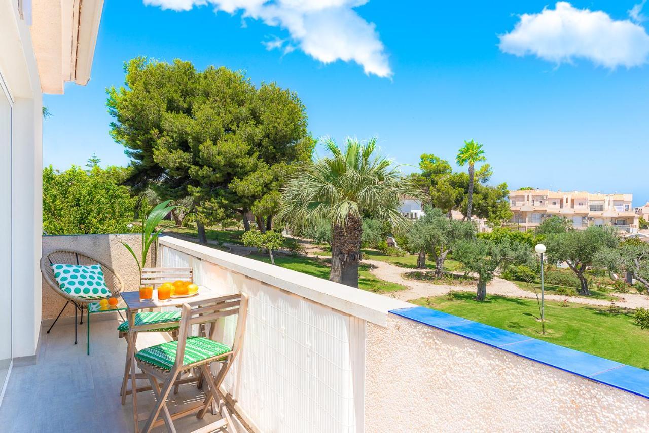 Bungalow Blue Dream 3 - Sea Views, Terrace And Pool Gran Alacant Eksteriør bilde